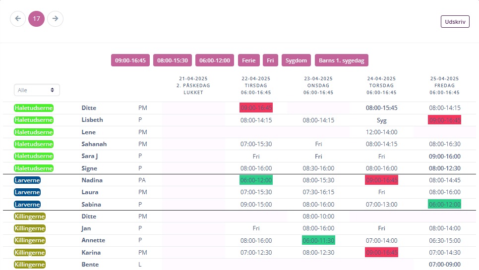 Skemagi dashboard