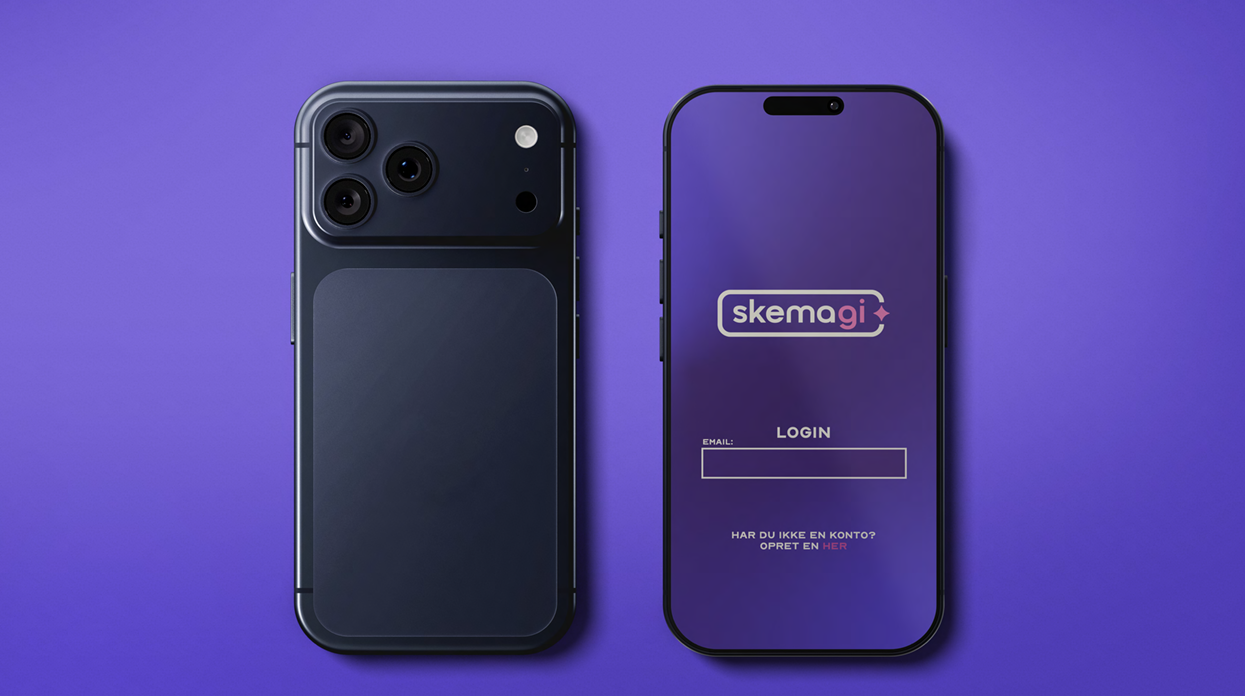 Skemagi på telefon